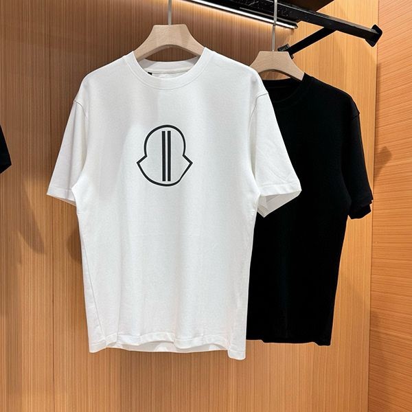 高品質♪♪♪モンクレール  ロゴ Tシャツ 偽物 ブラック&ホワイト mol72129